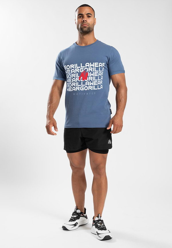 Bradley T-Shirt- Cornet Blue