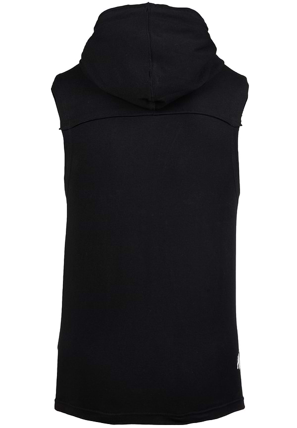 Chico Sleeveless Hooded T-Shirt - Black