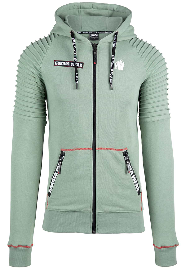 Georgia Zipped Hoodie - Green Bay