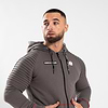 Georgia Zipped Hoodie - Gray