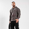 Georgia Zipped Hoodie - Gray