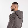 Georgia Zipped Hoodie - Gray