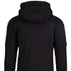 Georgia Zipped Hoodie - Black