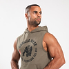 Marshall Sleeveless Hoodie - Army Green