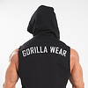 Marshall Sleeveless Hoodie - Black