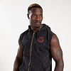 Silverdale Sleeveless Hoodie- Black