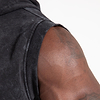 Silverdale Sleeveless Hoodie- Black