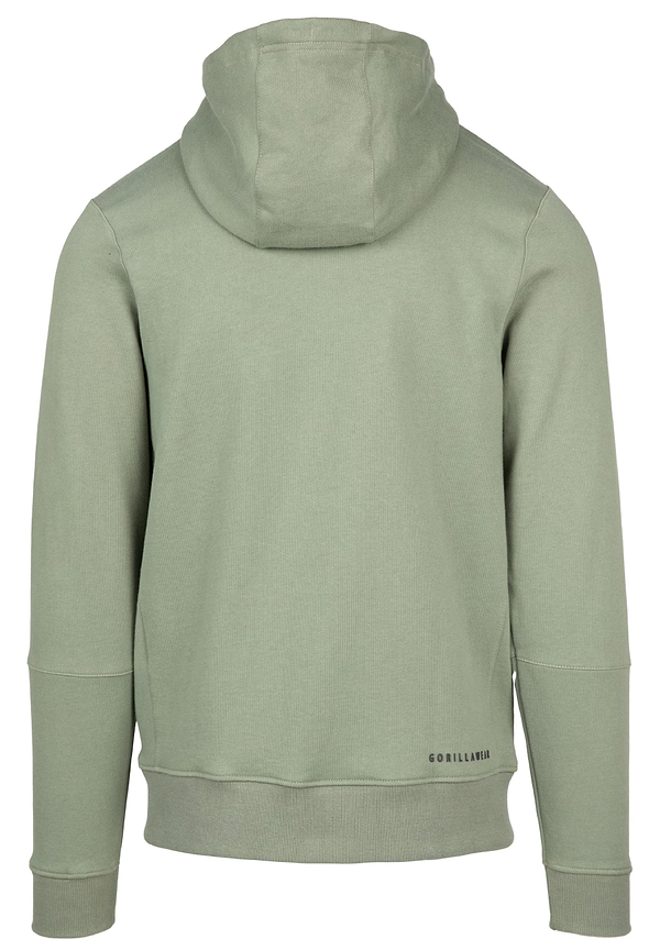 Leon Zipped Hoodie - Green