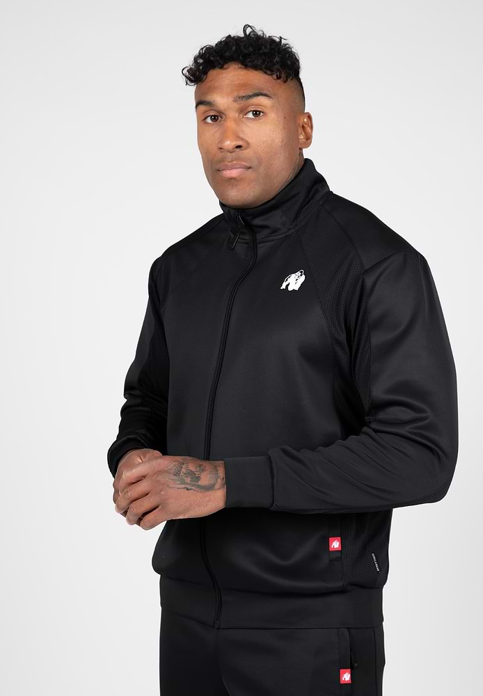 TENNESSEE TRACK JACKET-Black