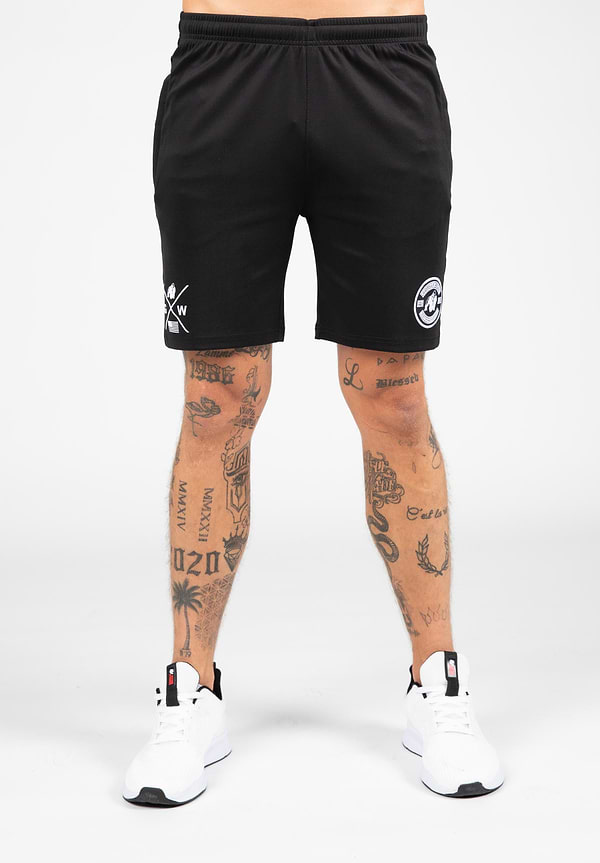 Vernon Track Shorts - Black