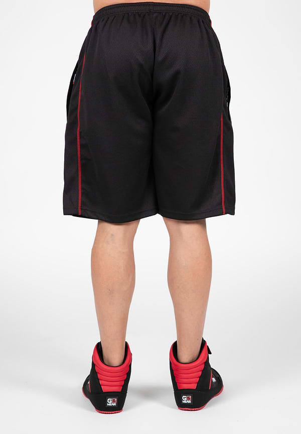 Wallace Mesh Shorts - Black/Red