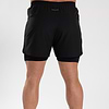 Cortez 2-in-1 Shorts - Black