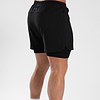 Cortez 2-in-1 Shorts - Black