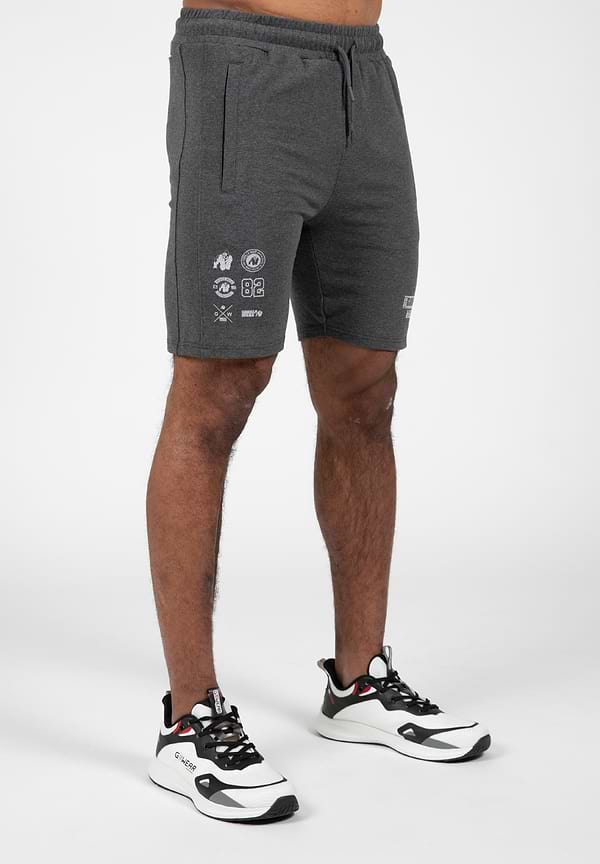 Lopez Shorts-Dark Grey Melange