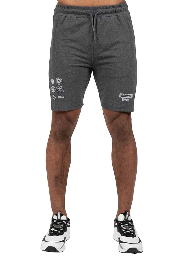 Lopez Shorts-Dark Grey Melange