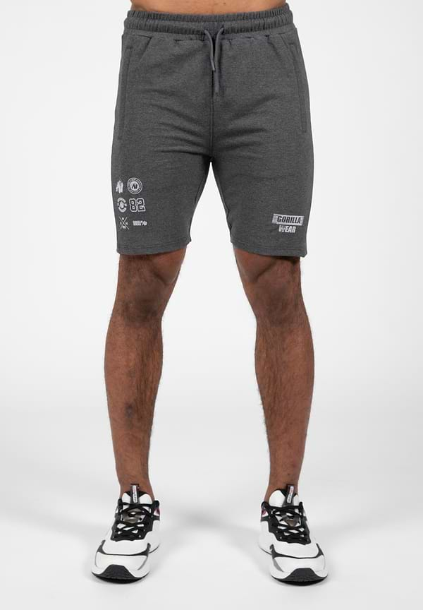 Lopez Shorts-Dark Grey Melange