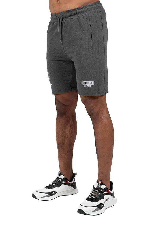 Lopez Shorts-Dark Grey Melange