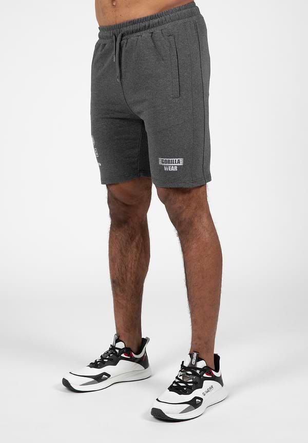 Lopez Shorts-Dark Grey Melange