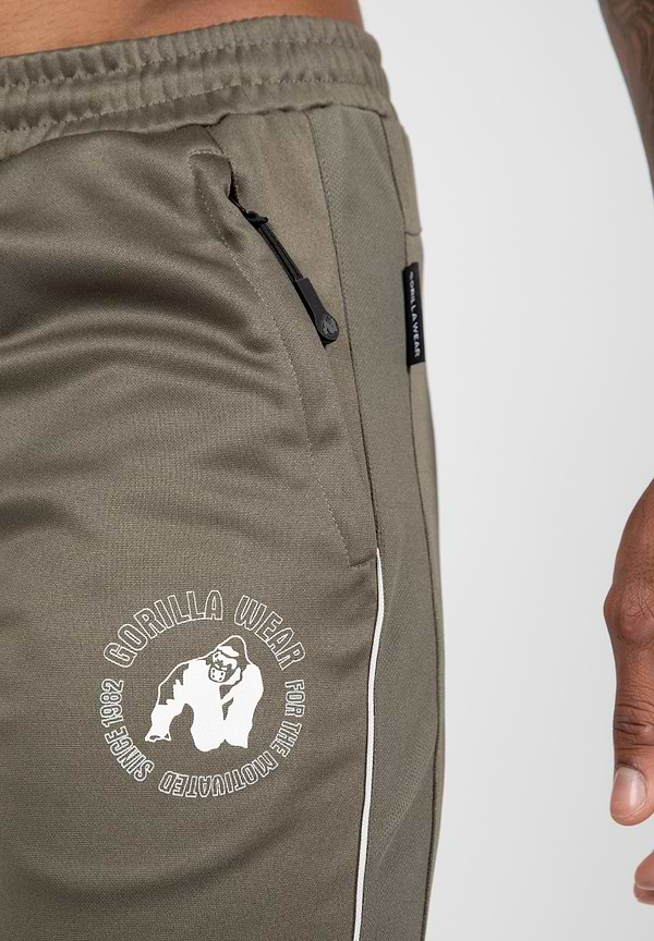 Broxton Track Pants-Army Green