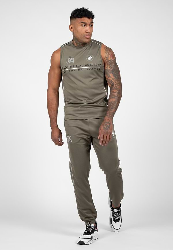 Broxton Track Pants-Army Green