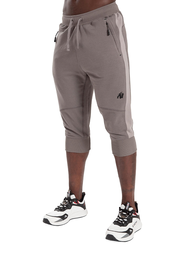 Thompson 3/4 Sweatpants  - Gray