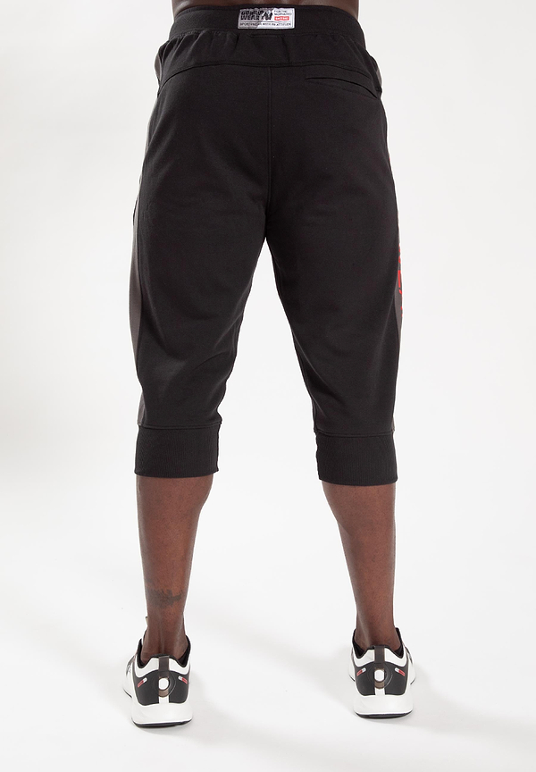 Thompson 3/4 Sweatpants  - Black