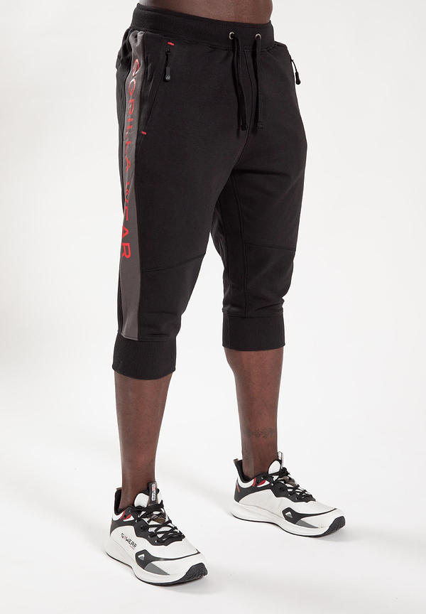 Thompson 3/4 Sweatpants  - Black