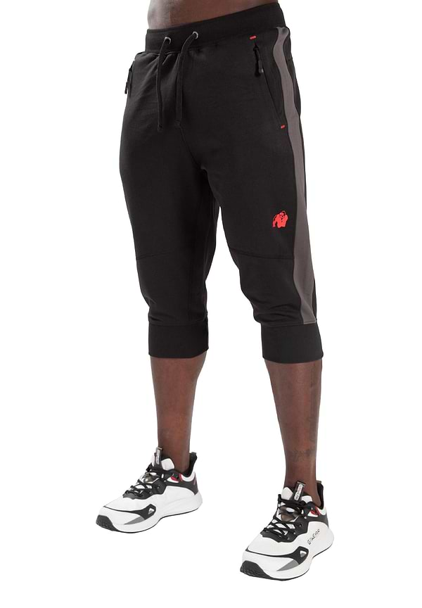 Thompson 3/4 Sweatpants  - Black