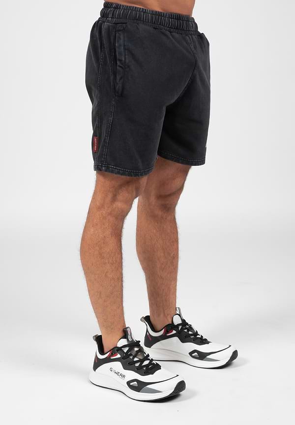 Curtis Sweatshorts-Washed Gray