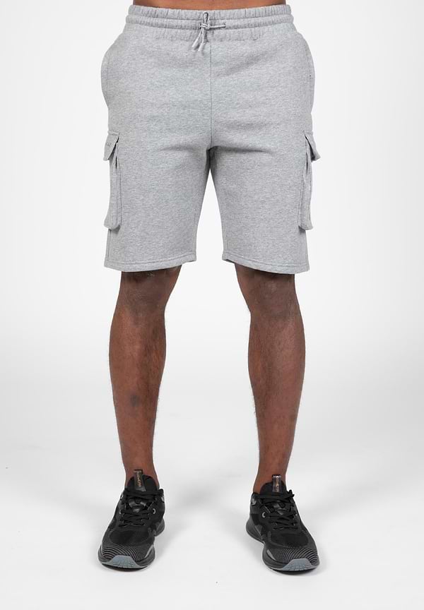 Hudson Cargo Sweat Shorts - Gray