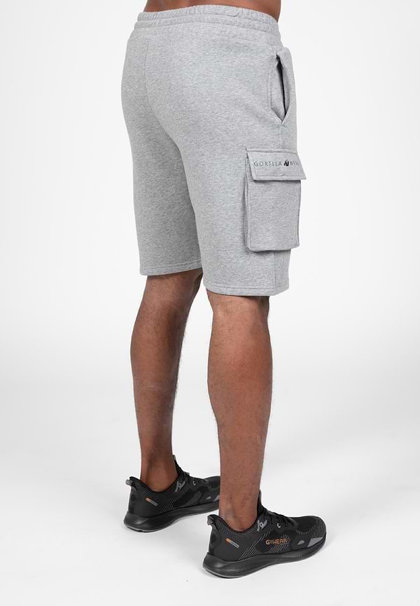 Hudson Cargo Sweat Shorts - Gray