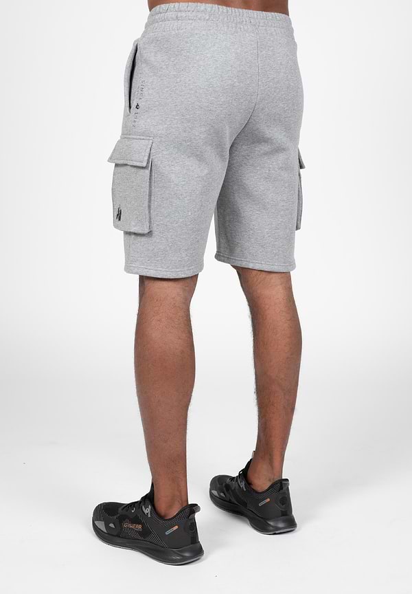 Hudson Cargo Sweat Shorts - Gray