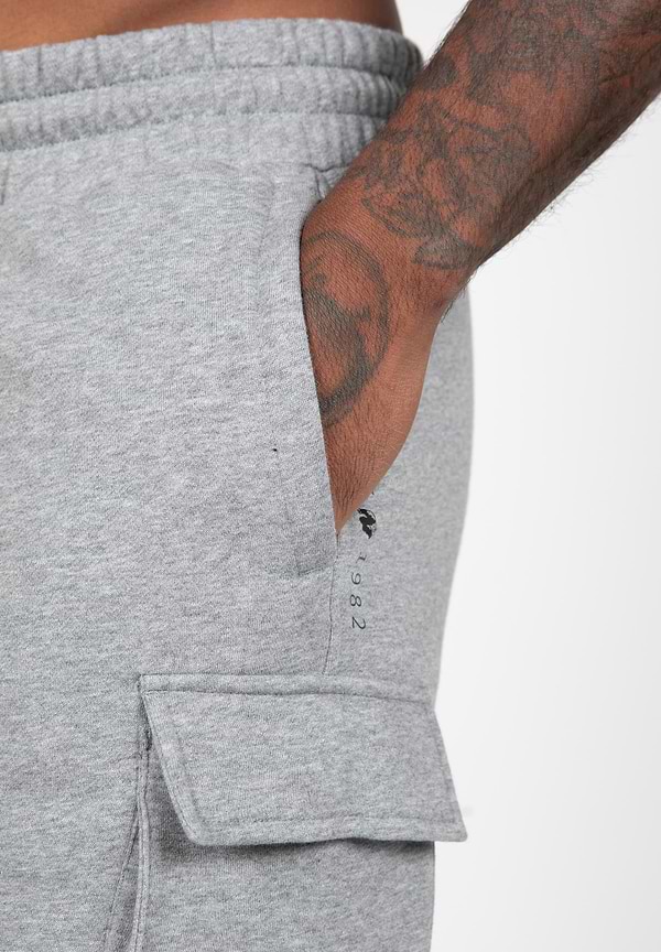 Hudson Cargo Sweat Shorts - Gray