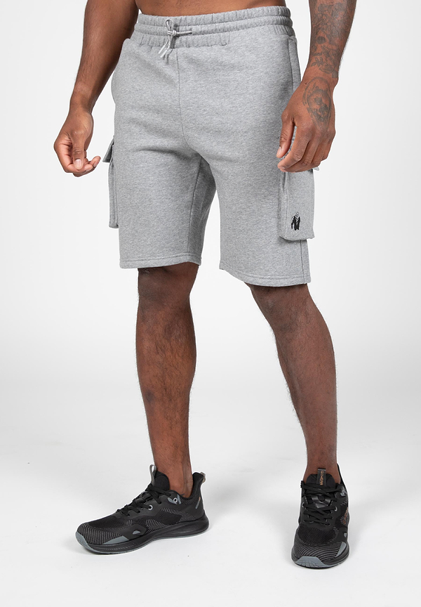 Hudson Cargo Sweat Shorts - Gray