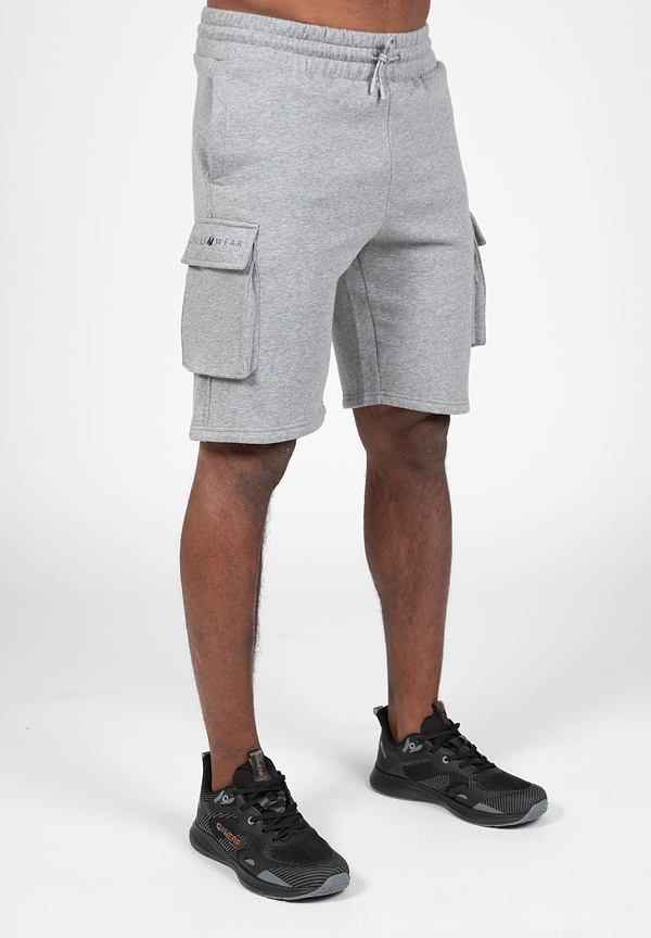 Hudson Cargo Sweat Shorts - Gray