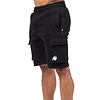 Hudson Cargo Sweat Shorts-Black