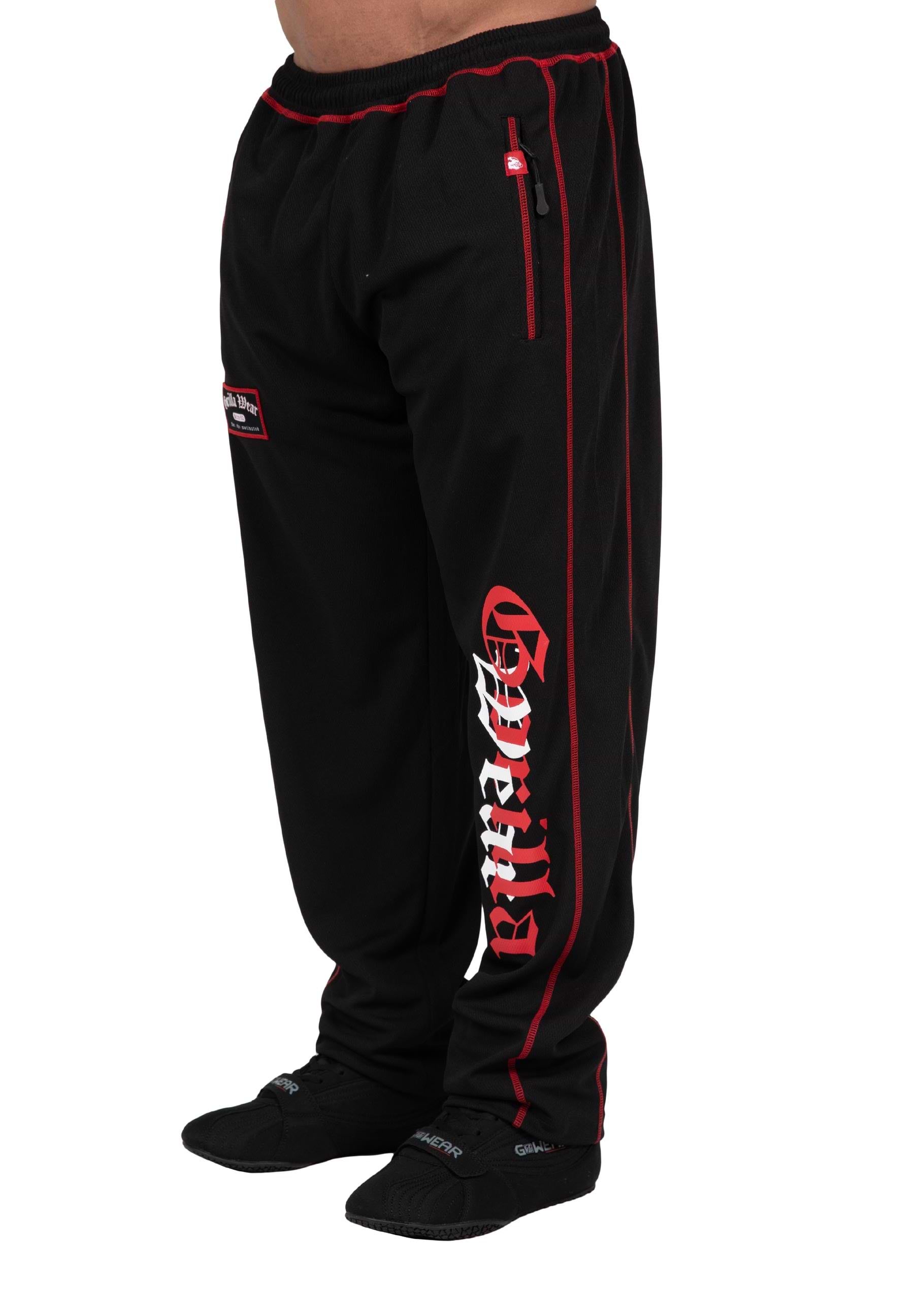 Marlow Mesh Pants - Black/Red