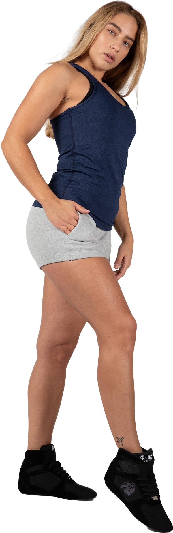 Aspen Tank Top - Navy Blue