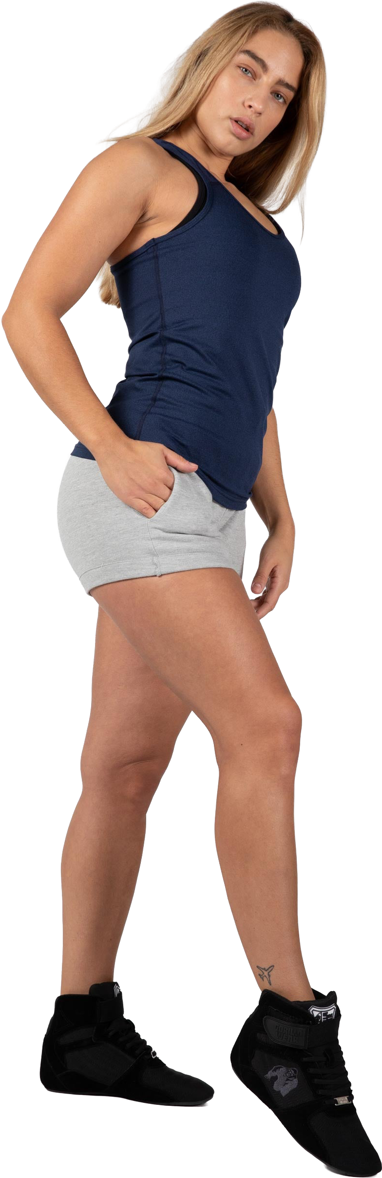 Aspen Tank Top - Navy Blue