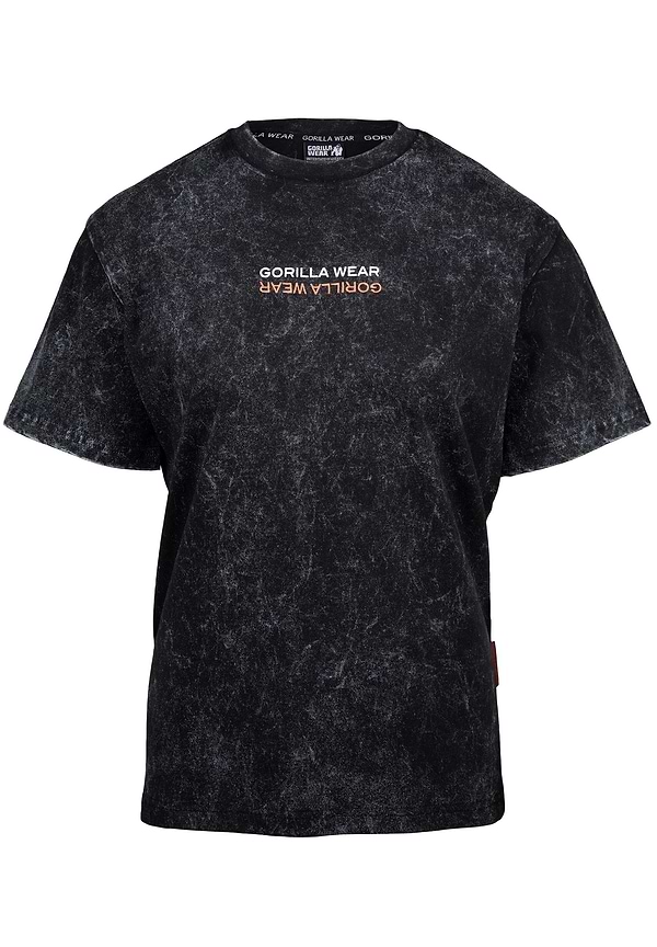 Medina Oversized T- Shirt - Washed black