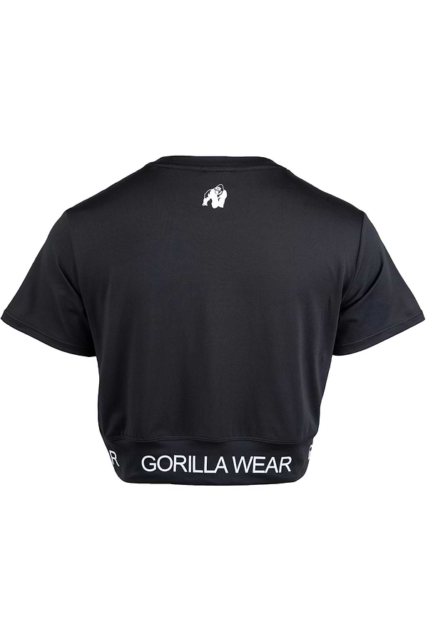 Colby Cropped T-Shirt - Black