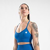 Olivia Seamless Sports Bra - Blue