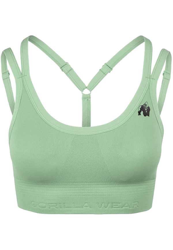Whitney Seamless Sports Bra - Green