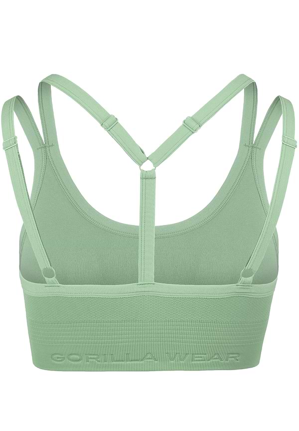 Whitney Seamless Sports Bra - Green