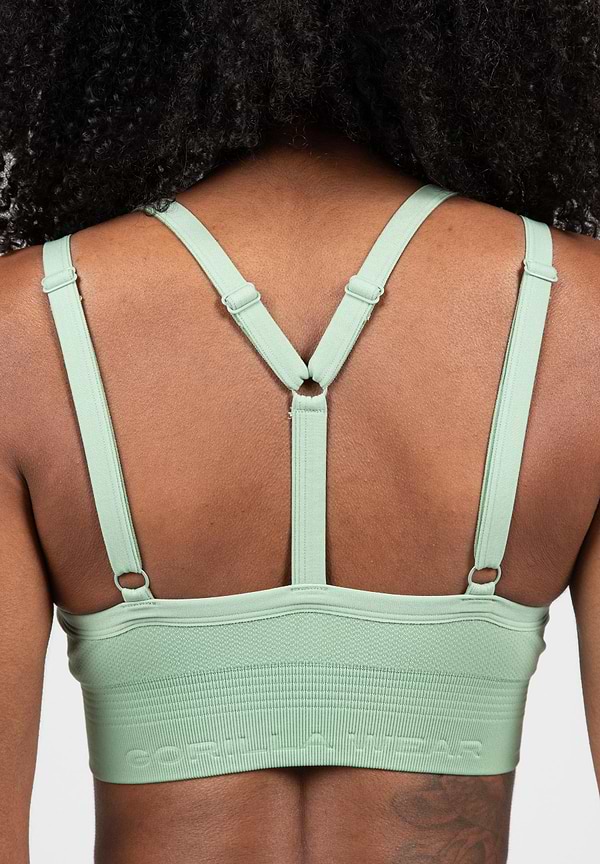 Whitney Seamless Sports Bra - Green