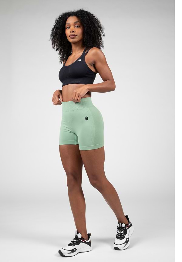 Whitney Seamless Sports Bra - Black