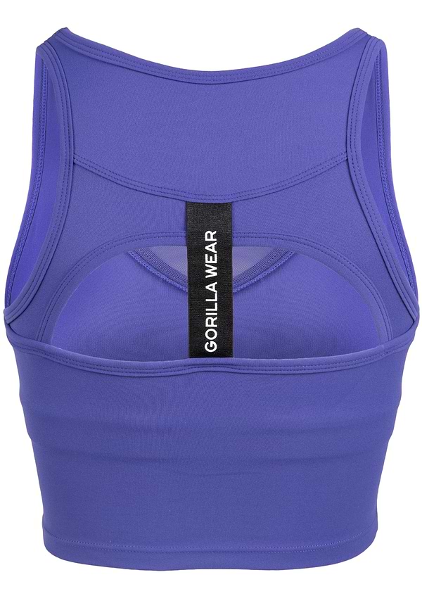 Willow Tank Top - Navy/Purple