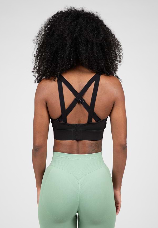 Riley High Support Sports Bra - Black