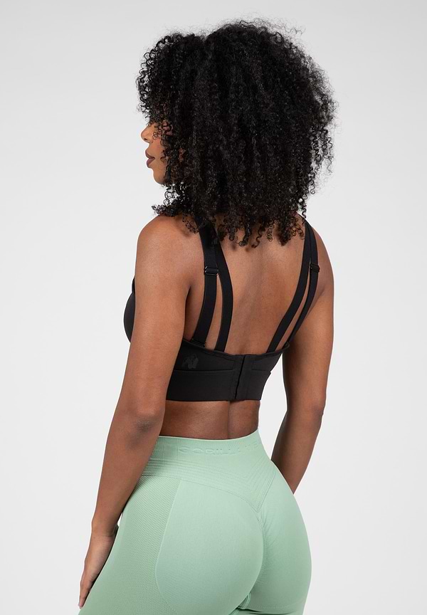 Riley High Support Sports Bra - Black