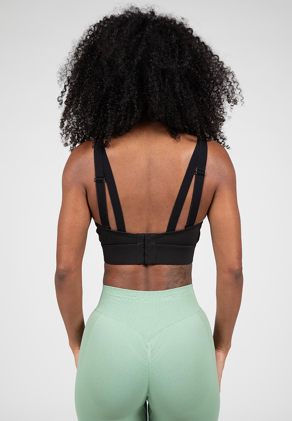 Riley High Support Sports Bra - Black